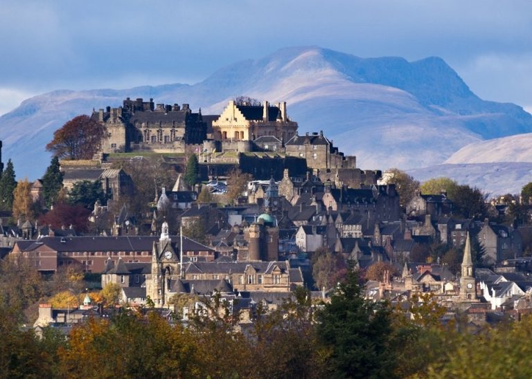 Day out sightseeing and places to visit in Scotland - Monument and museum visit - Stirling city, Scotland