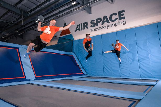 Air Space Freestyle Jumping & Trampolining - Activities to do in Scotland - Escape to holiday Villa at Pleasant Hill Scotland