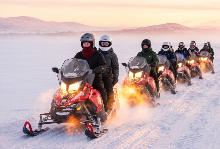 Snowmobile, Argocats or Quad bikes Adventures in the Trossachs