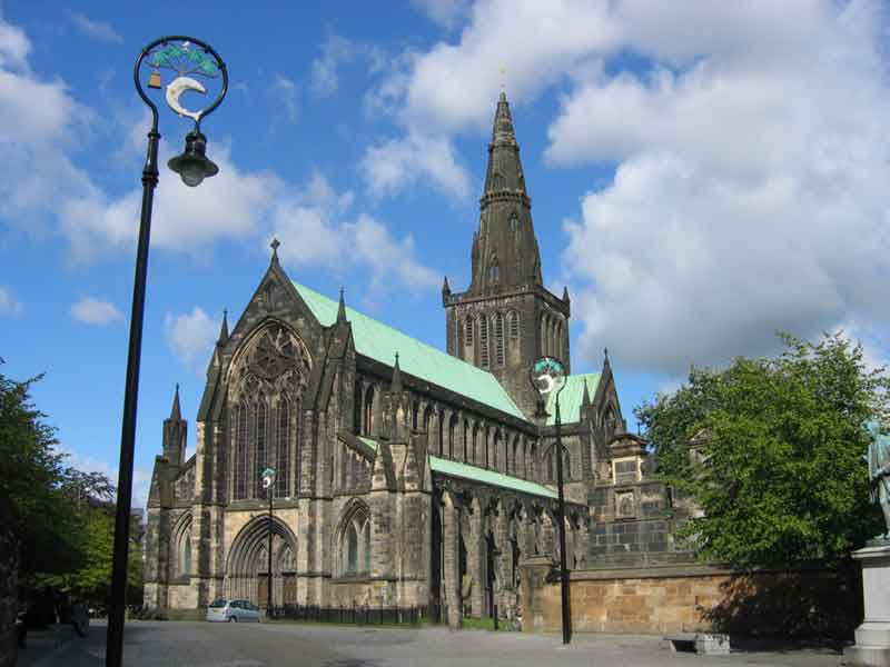 Glasgow Cathedral and the Necropolis by Villa in Scotland