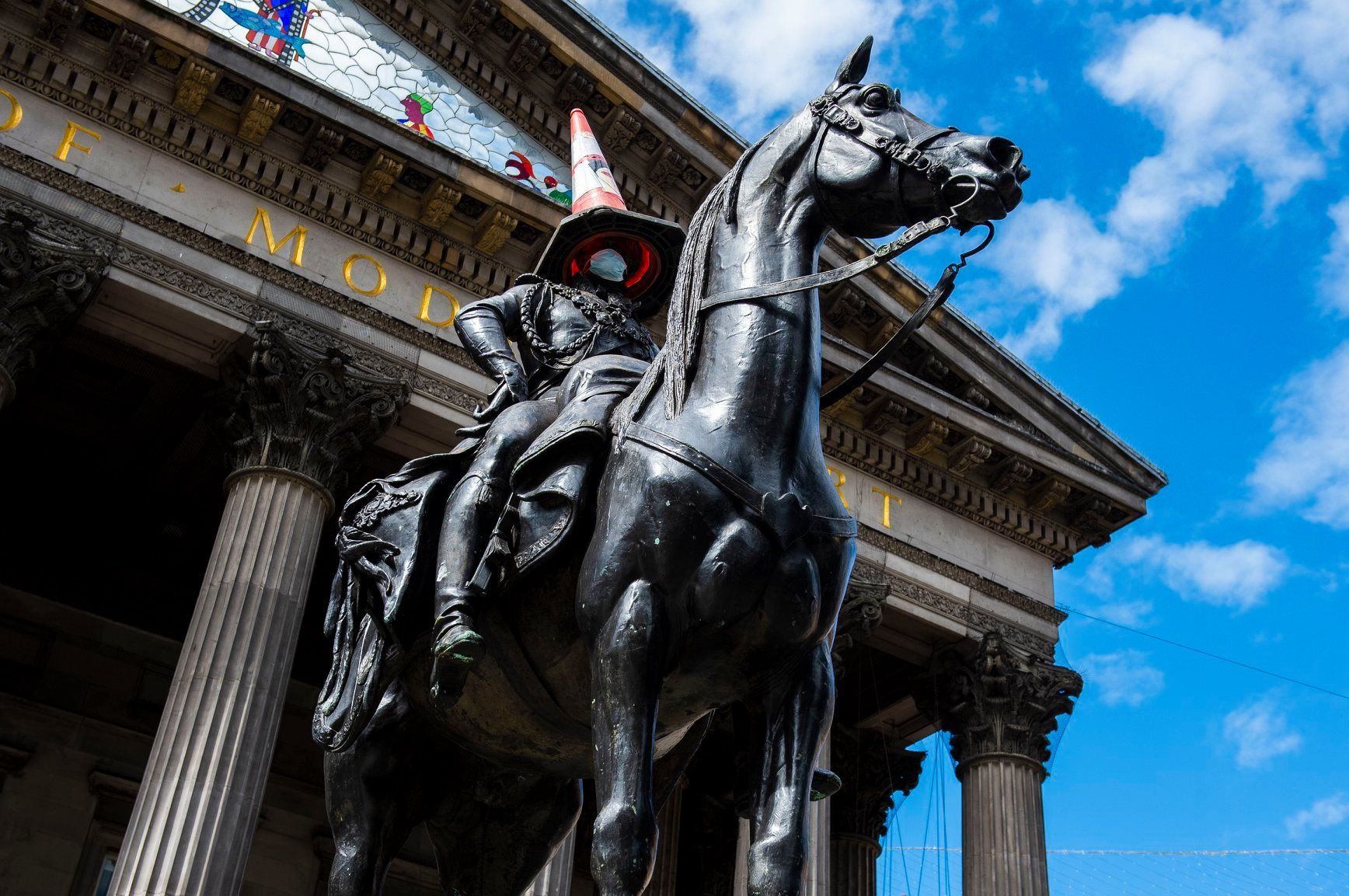 Glasgow's Gallery Of Modern Art by Villa in Glasgow