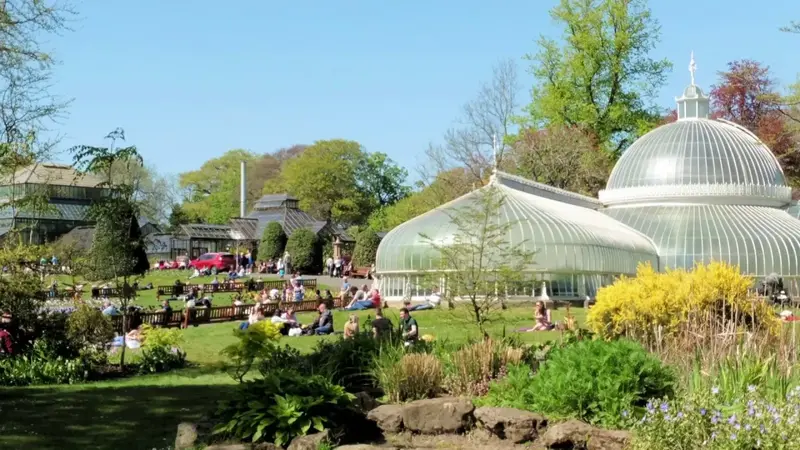 Glasgow Botanic Gardens by Villa in Scotland