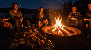 glasgow Stag Do-bbq