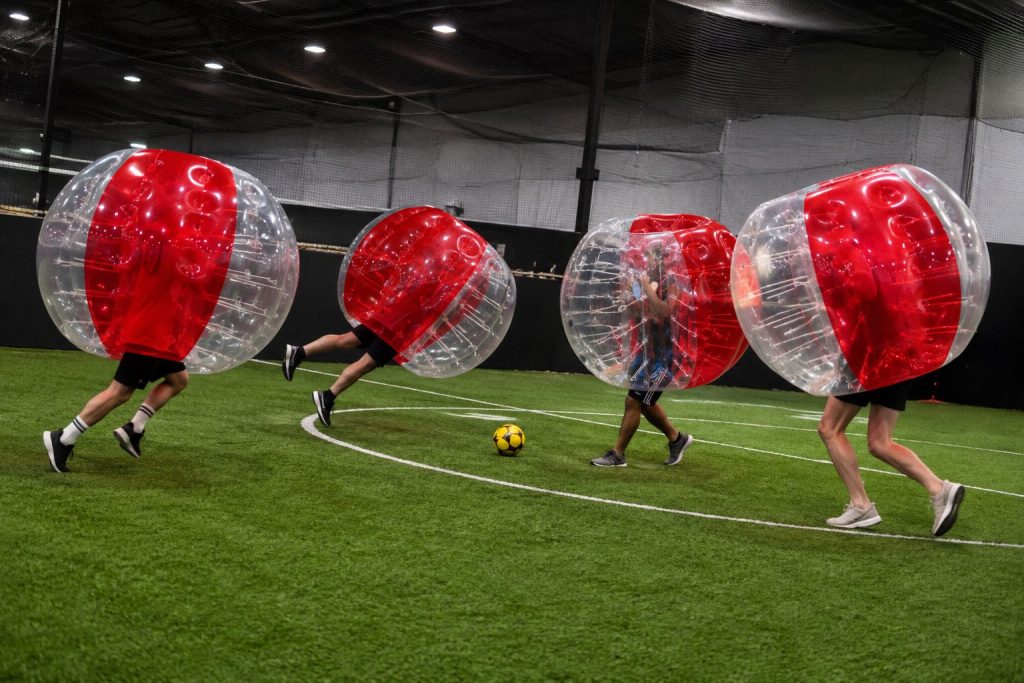 Combat Archery & Bubble Football Combat Archery & Bubble Football