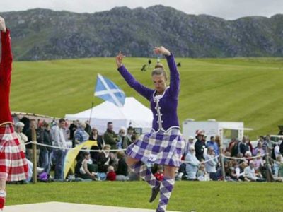 Highland Dancers competing at Scottish Highland Games - Events to Visit in Glasgow
