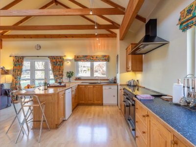 large garden villa with capacious kitchen living area ideal for any wedding events friends and family gathering